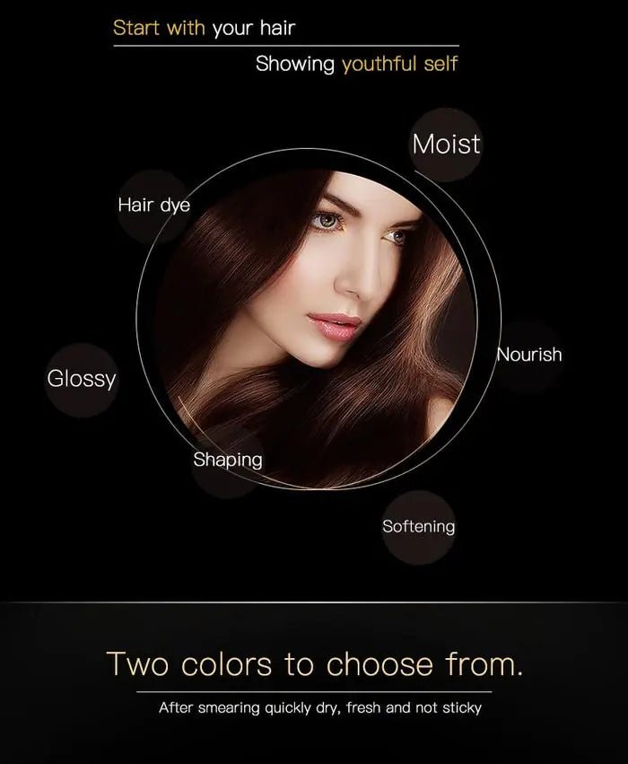 Lai Mei 3.8g Hair Dye Stick for Quick Gray Coverage - Pure Bliss Beauty
