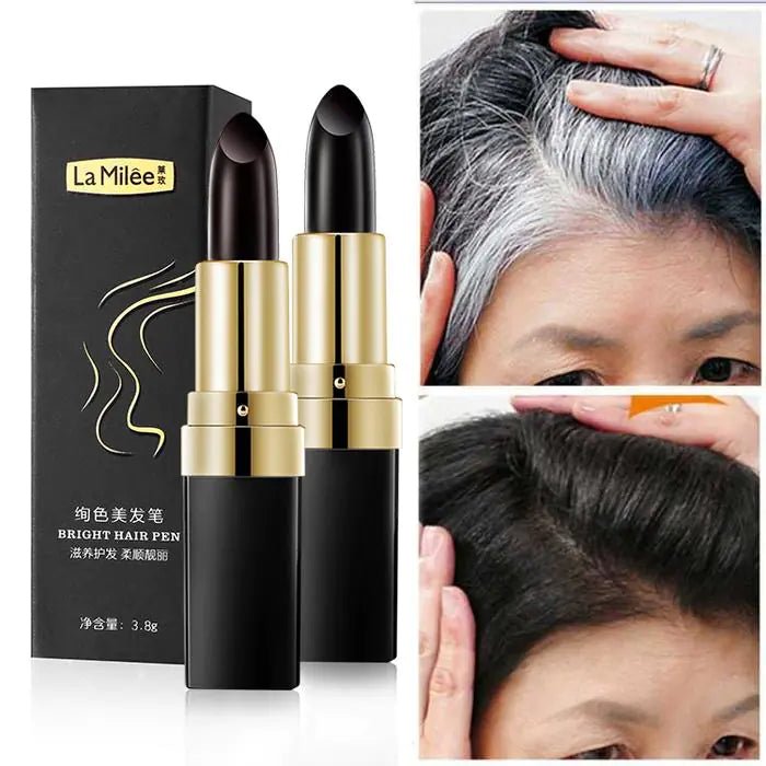 Lai Mei 3.8g Hair Dye Stick for Quick Gray Coverage - Pure Bliss Beauty
