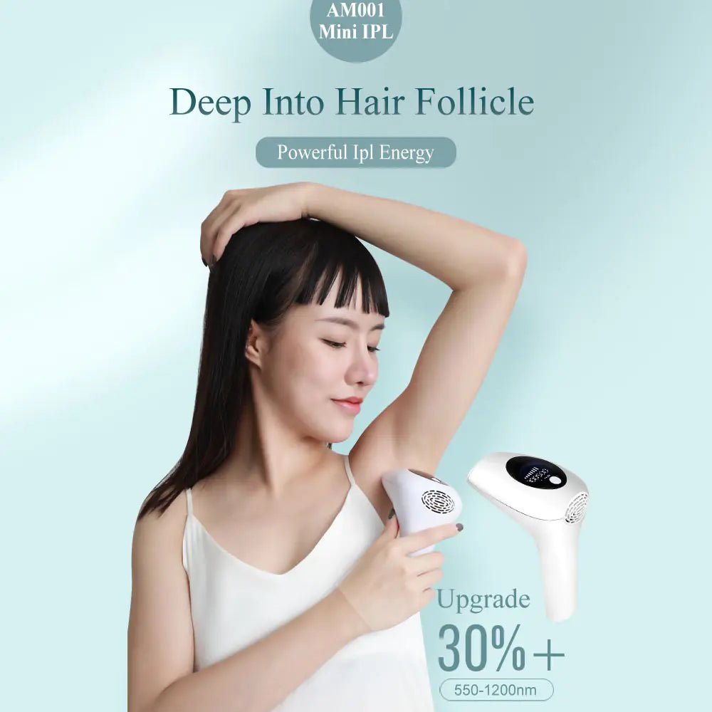 Laser Hair Removal Device - Painless Hair Removal Tool - Pure Bliss Beauty