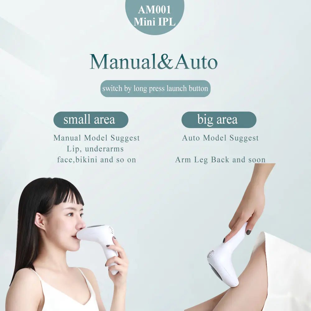 Laser Hair Removal Device - Painless Hair Removal Tool - Pure Bliss Beauty
