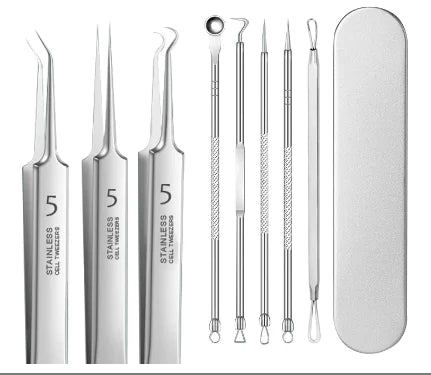 Precision Pimple Extraction Tool Set for Skincare - Pure Bliss Beauty