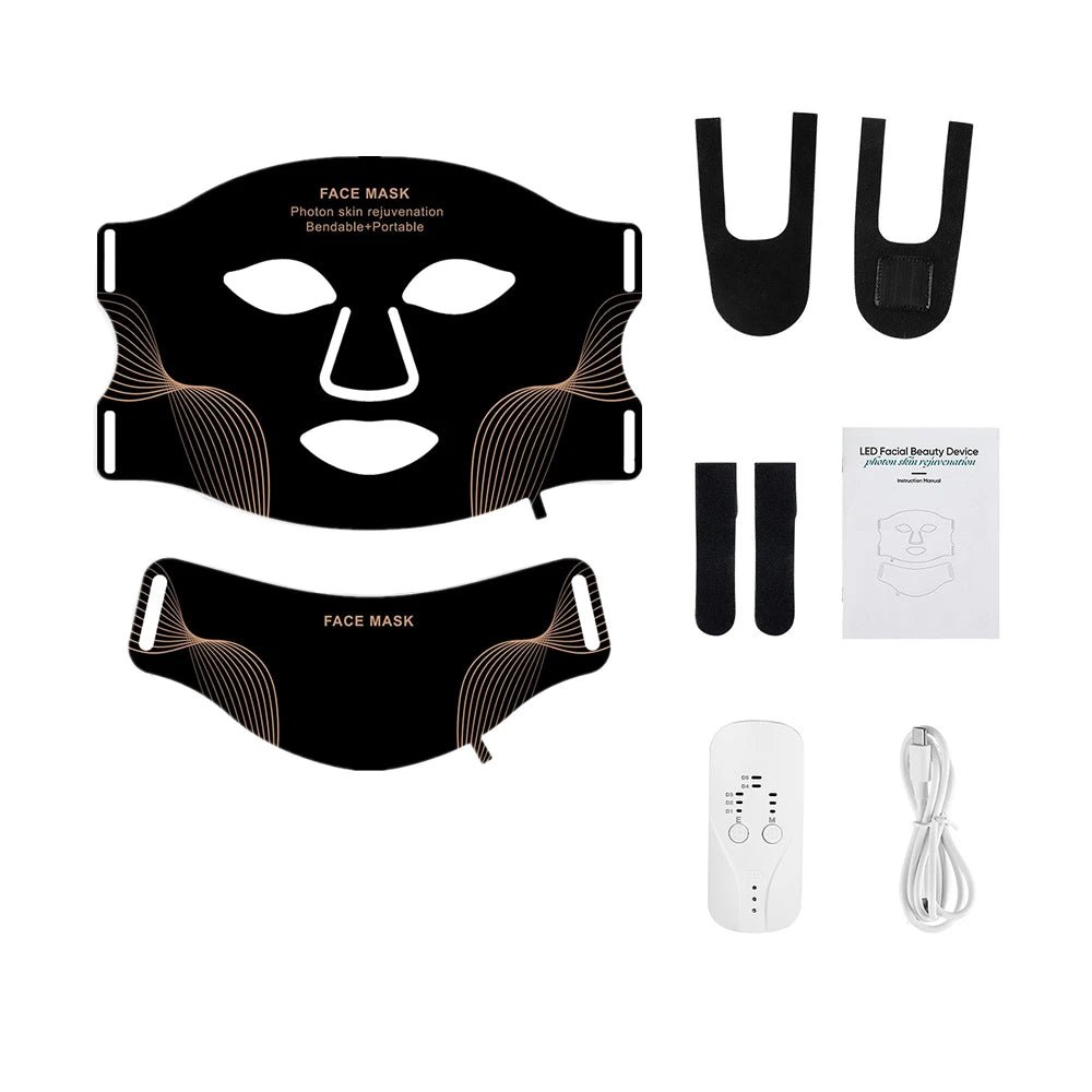 RadiantGlow LED Therapy Mask™ - Pure Bliss Beauty