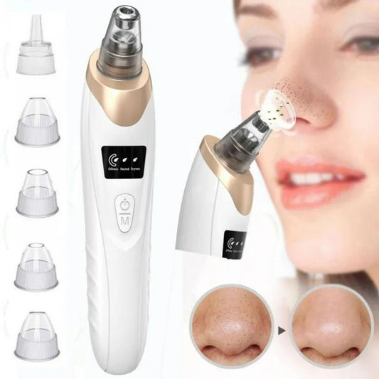 Beauty Electric Blackhead Remover - Pore Vacuum Cleaner for Acne & Blemish Removal - Pure Bliss Beauty
