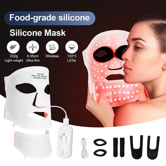 RadiantGlow LED Therapy Mask™ - Pure Bliss Beauty